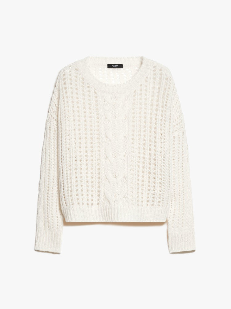 GRAMMO VIRGIN WOOL CABLE KNIT SWEATER