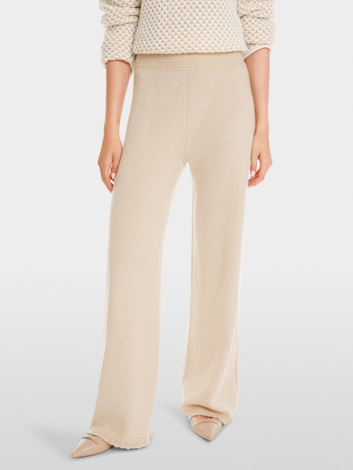 WINDER CASHMERE BLEND PULL ON LEISURE PANTS