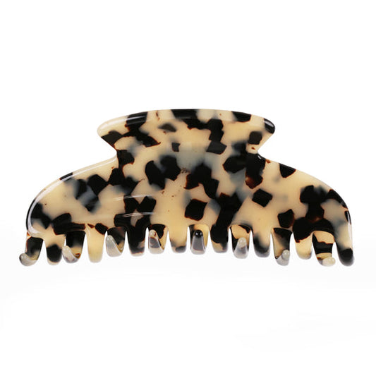 ABRIELLE EXTRA LARGE TORTOISESHELL CLAW CLIP