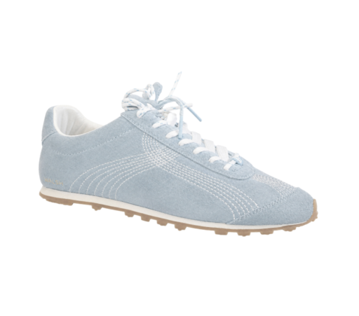 Juna Sneakers Suede - Mineral Blue by ANINE BING