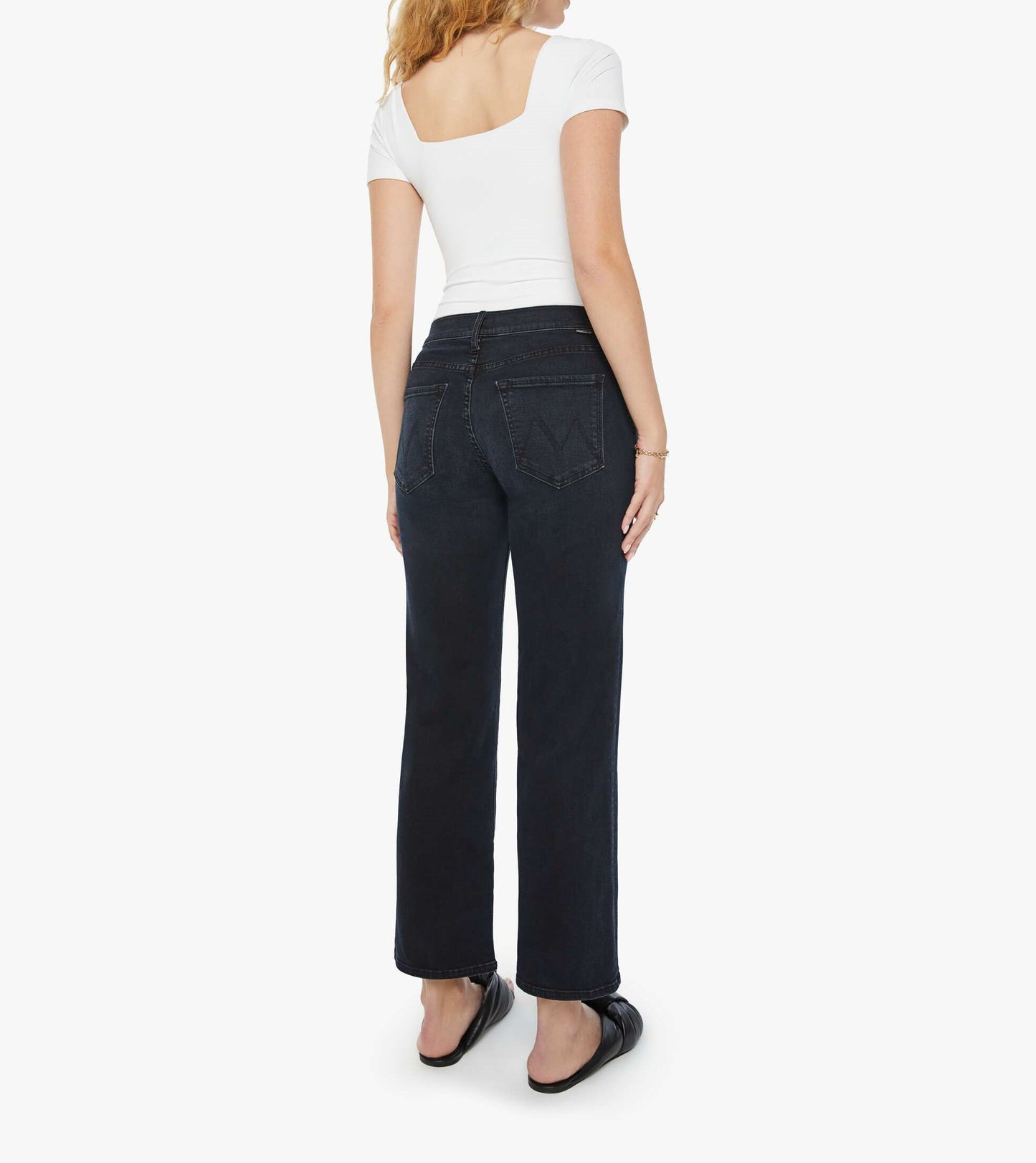 THE MID RISE ZIP RAMBLER ANKLE - NIGHT IN VENICE JEANS