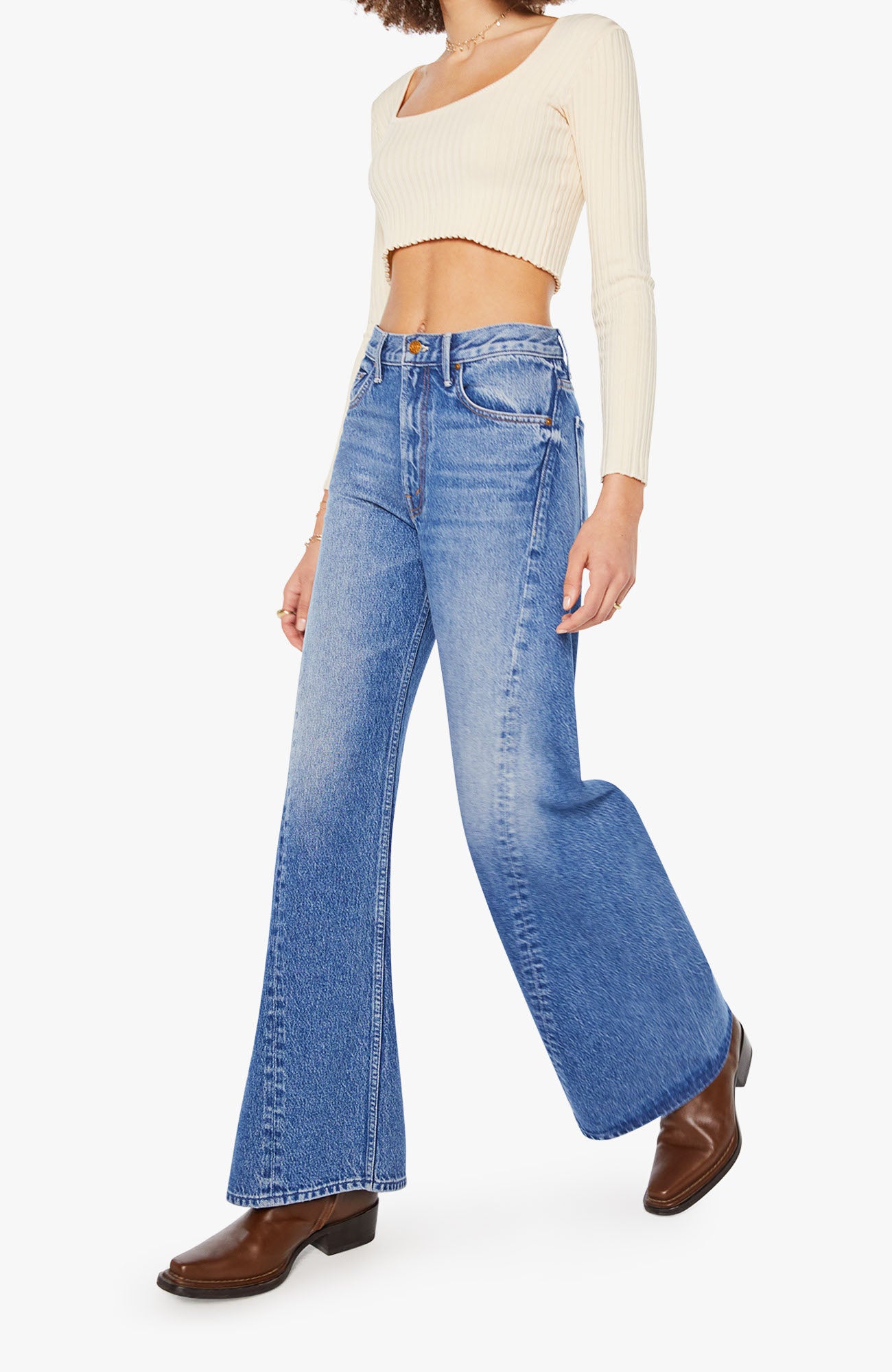 THE LEMON TWIST - ROLLING IN THE DOUGH JEANS