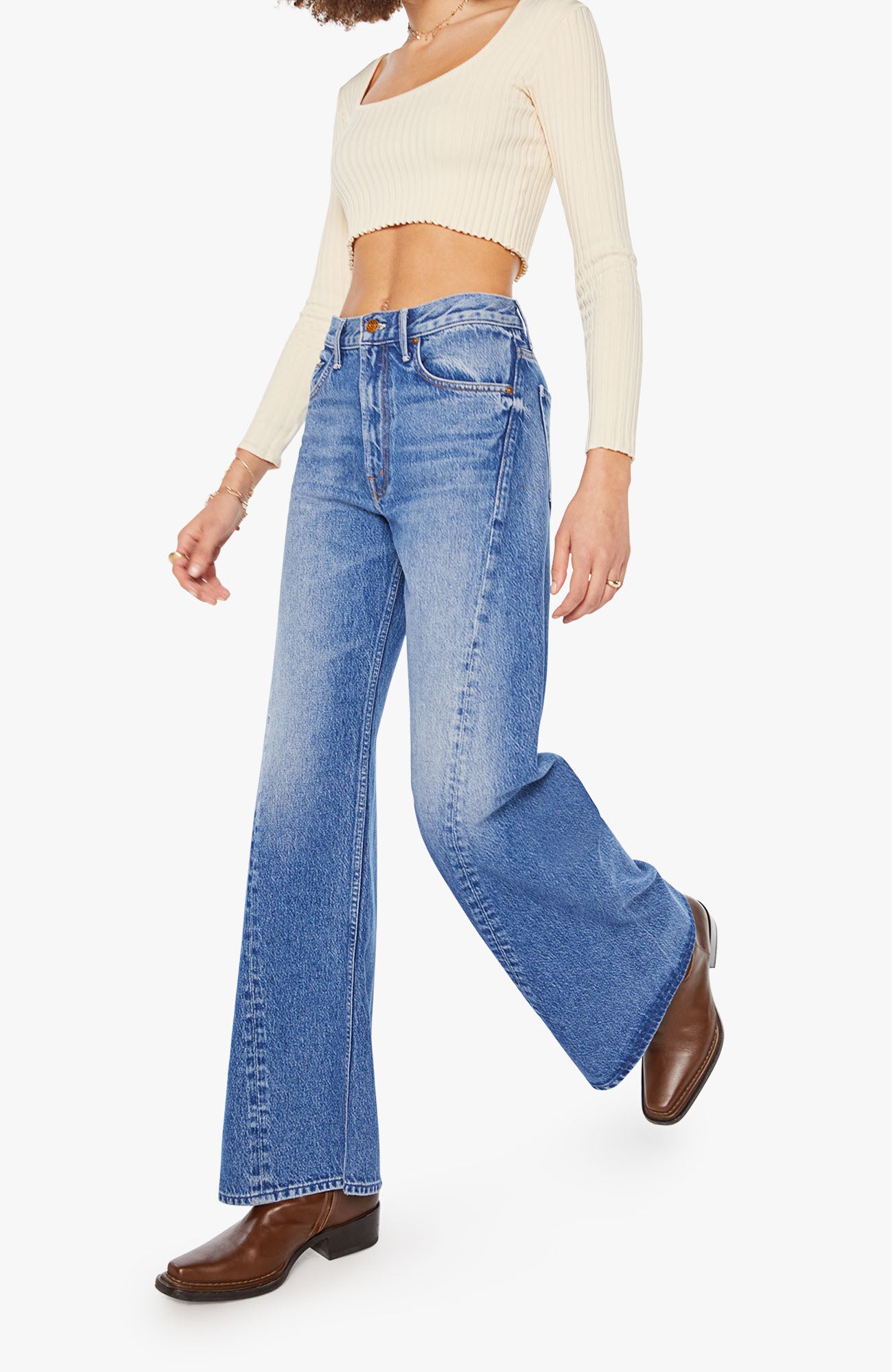 THE LEMON TWIST - ROLLING IN THE DOUGH JEANS