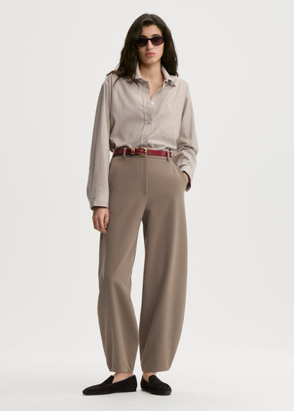 Carlien Pant In Fossil by By Malene Birger - view 1