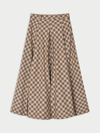 Eden Skirt In Fossil by By Malene Birger - view 4