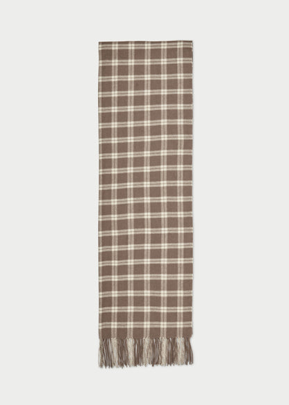Aurora Scarf In Fossil by By Malene Birger - view 1