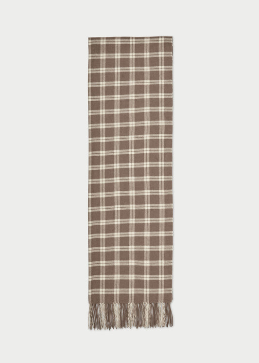 Aurora Scarf In Fossil by By Malene Birger - view 1