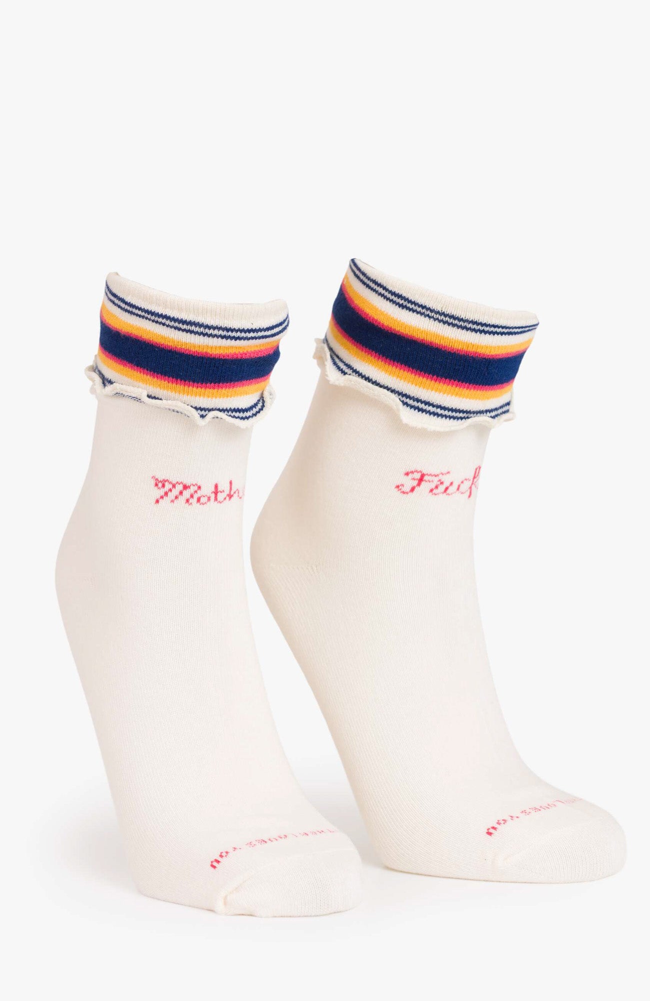 THE FOLD PLEASE IN THE LINES SOCKS
