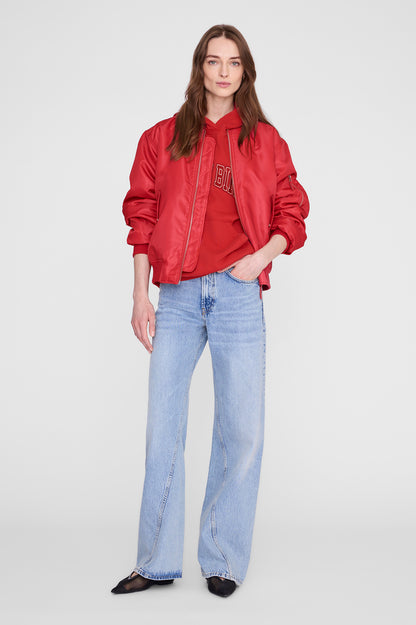 ANINE BING Harvey Sweatshirt In Tango Red - image 3