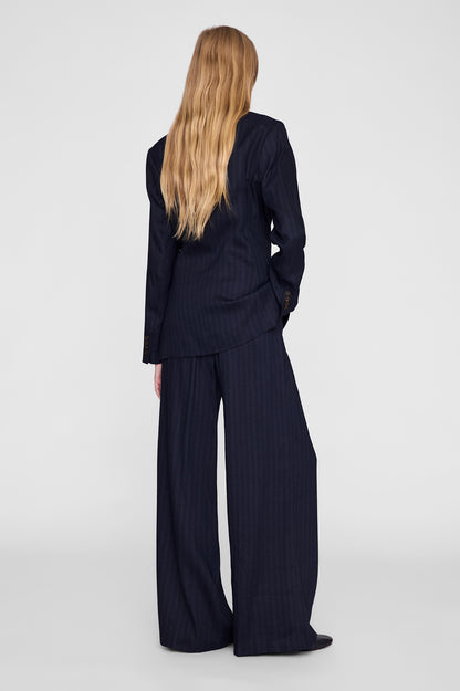 PAOLA TROUSER NAVY PINSTRIPE PANT