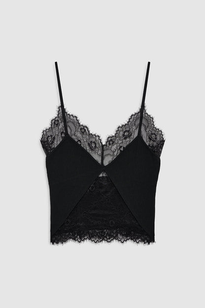 TINA TANK TOP IN BLACK