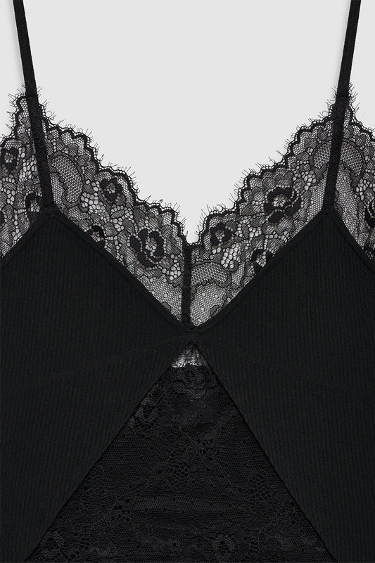 TINA TANK TOP IN BLACK