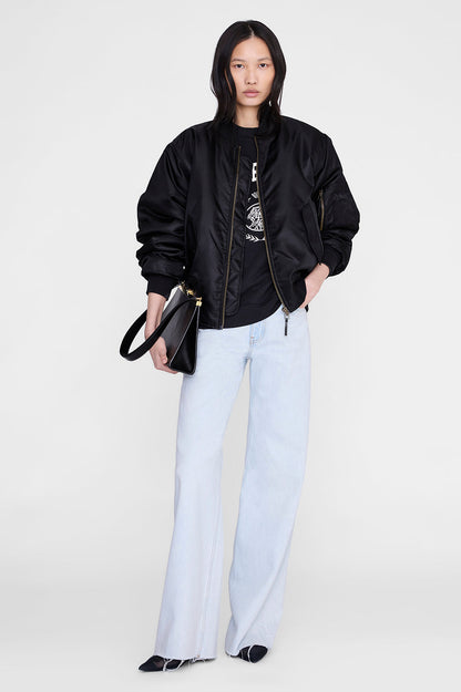 MILES SWEATSHIRT COLLEGIATE VINTAGE BLACK