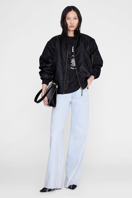 MILES SWEATSHIRT COLLEGIATE VINTAGE BLACK