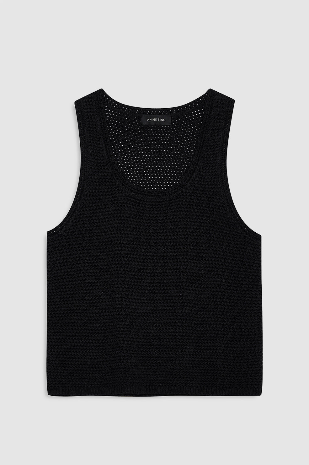 ARIE TANK BLACK TOP