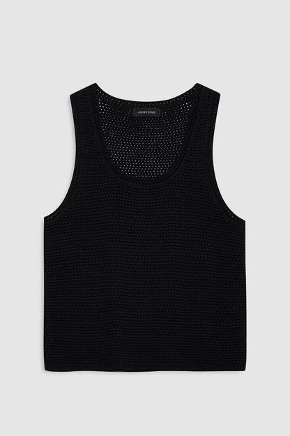 ARIE TANK BLACK TOP