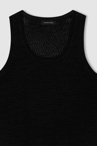 ARIE TANK BLACK TOP