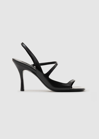 IVA SMOOTH BLACK SANDAL