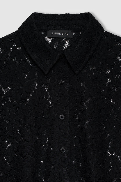 SHAYNA TOP BLACK LACE TOP