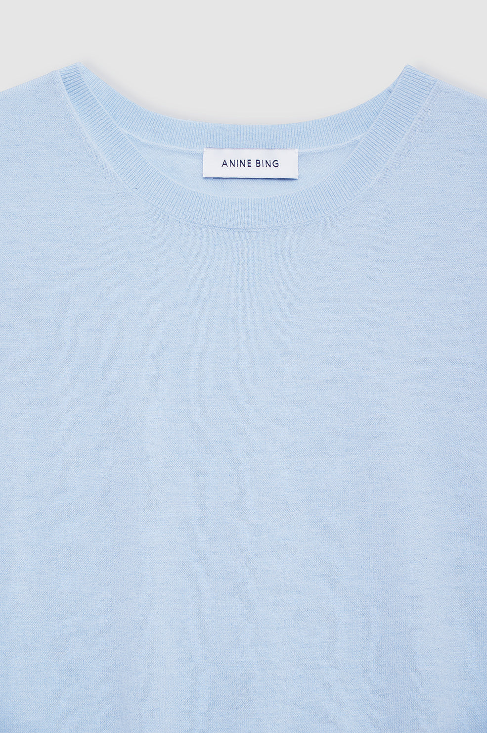 MONI CROP TANK - PALE BLUE