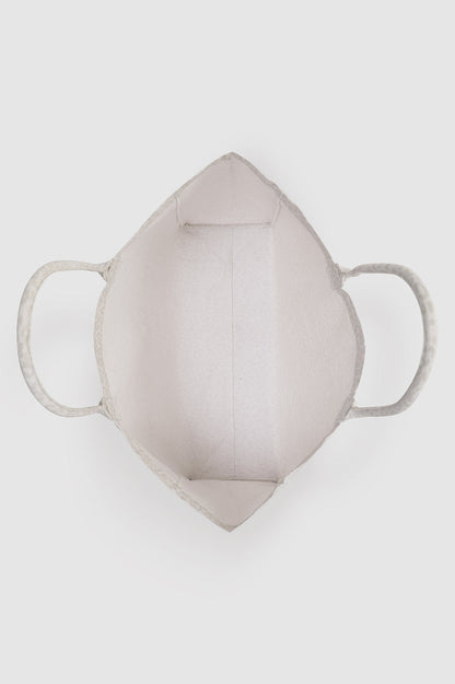 LEO CANVAS TOTE - WASHED WHITE LEOPARD
