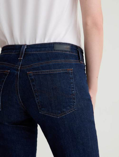 SANDRA LOW RISE SLIM STRAIGHT JEANS