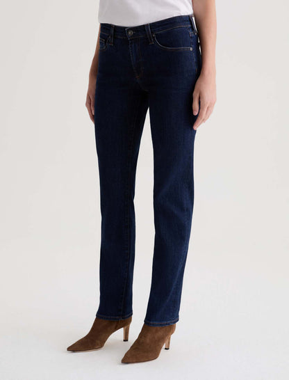 SANDRA LOW RISE SLIM STRAIGHT JEANS