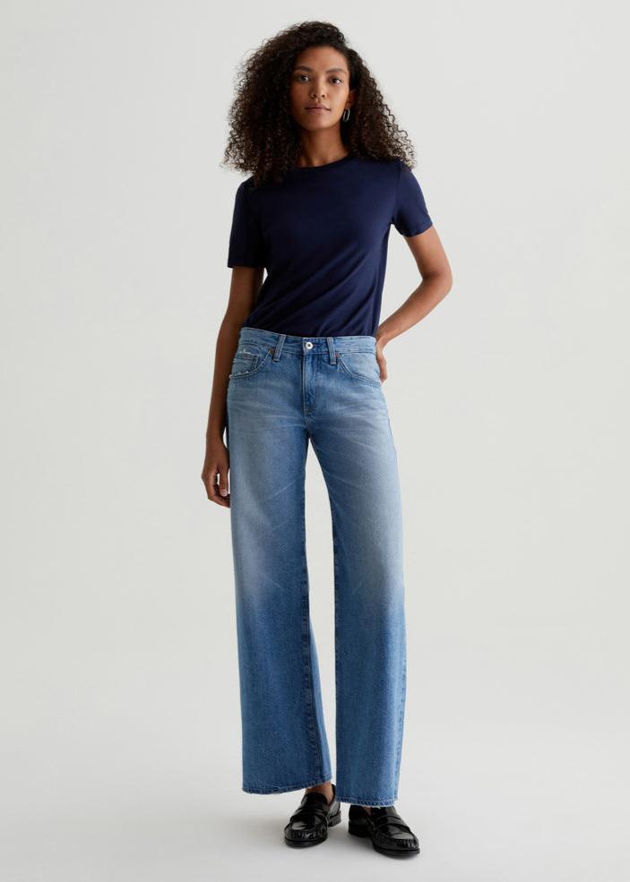 ADRIA LOW RISE RELAXED SLOUCHY JEANS