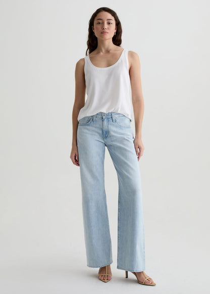 ADRIA SUNFADED LOW RISE JEANS