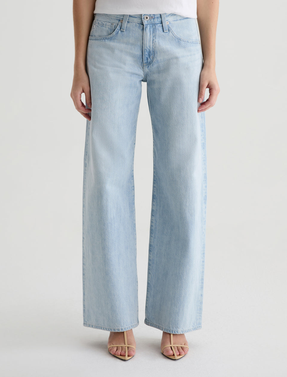 ADRIA SUNFADED LOW RISE JEANS