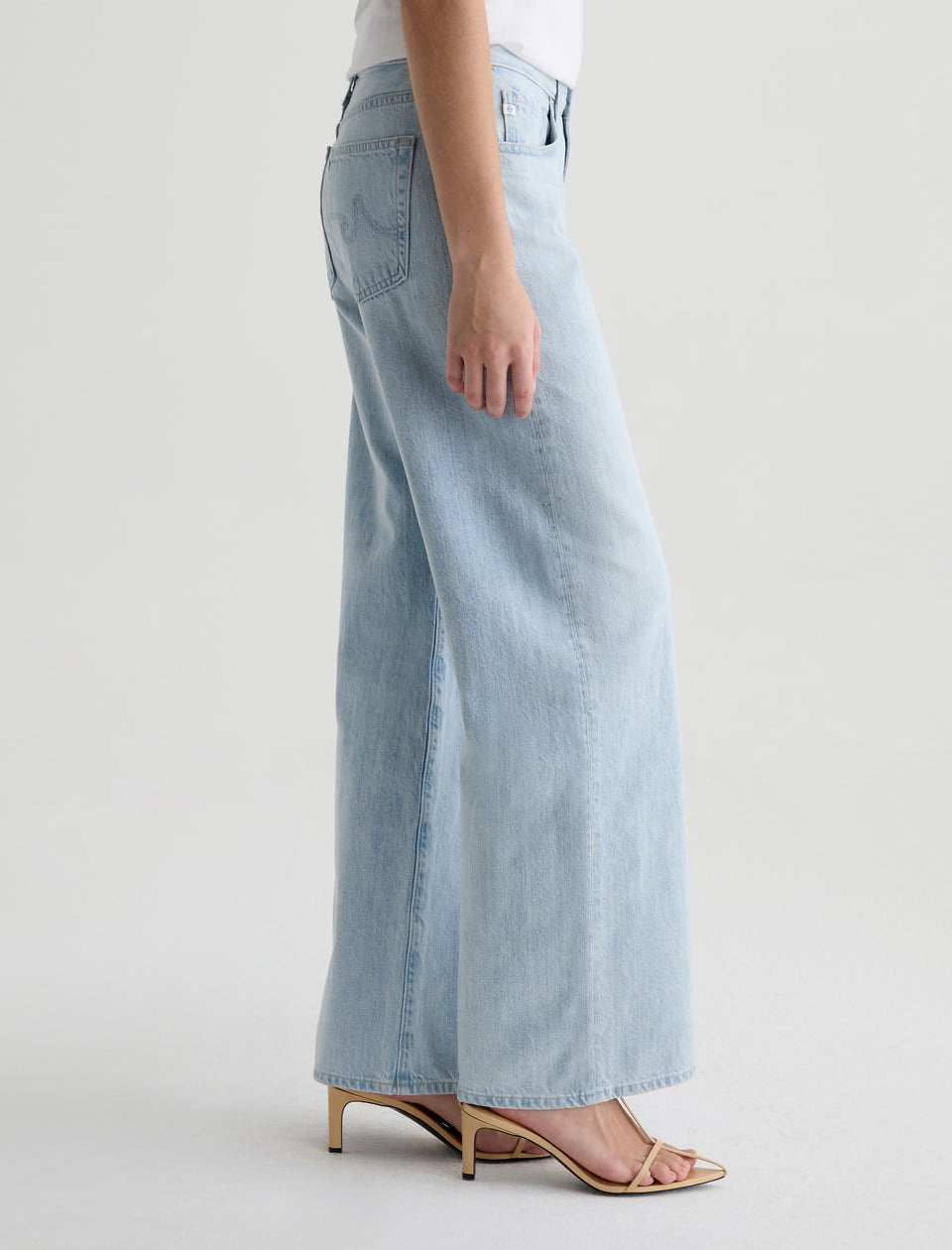 ADRIA SUNFADED LOW RISE JEANS