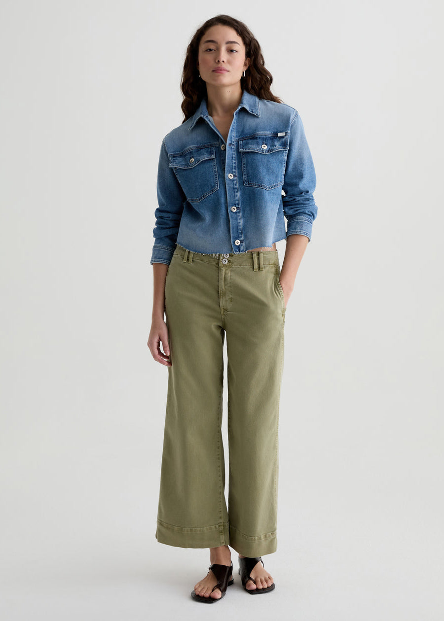 NATASHA MID RISE WIDE LEG CROP JEAN