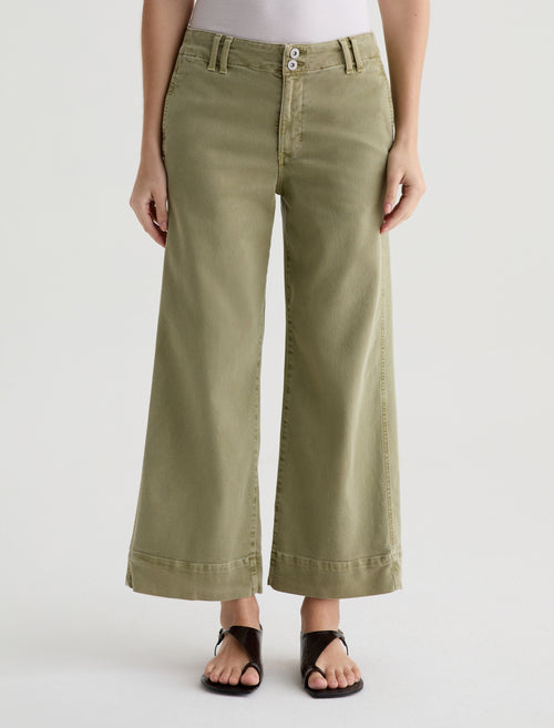 NATASHA MID RISE WIDE LEG CROP JEAN