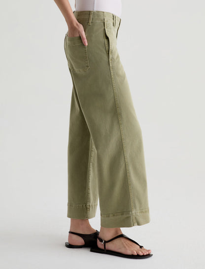 NATASHA MID RISE WIDE LEG CROP JEAN