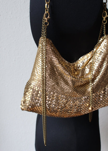 Ana Disco Bag In Gold by Laura B - view 1