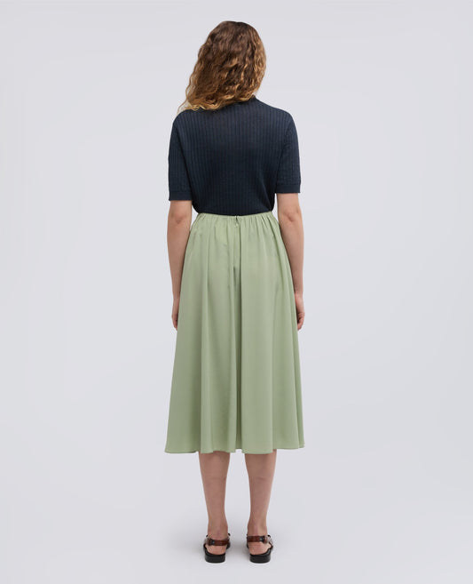 SILK A-LINE SKIRT MOD. 2288