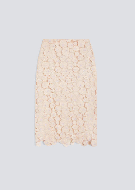 Woven Dot Lace Straight Skirt Mod. 2293 by ASPESI - view 2