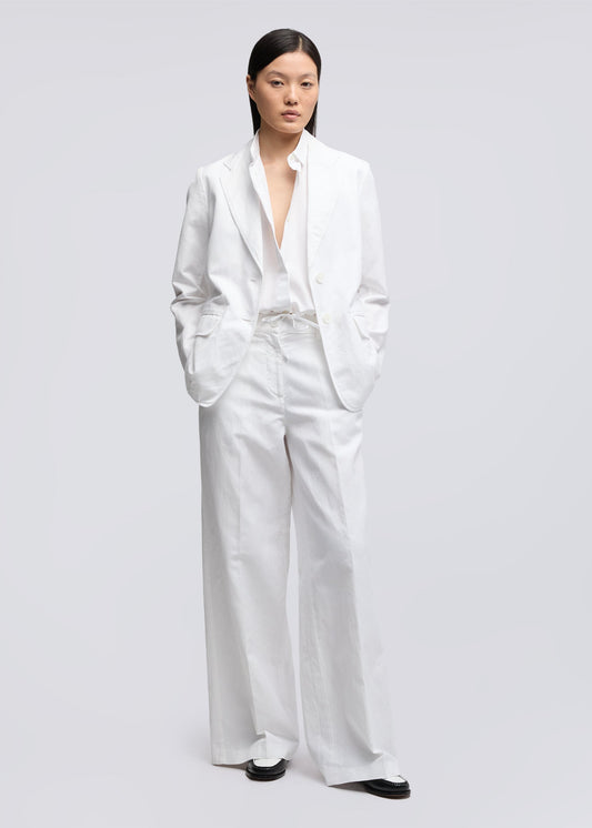 Cotton & Linen Gabardine Trousers Mod. 0188 by ASPESI - view 1
