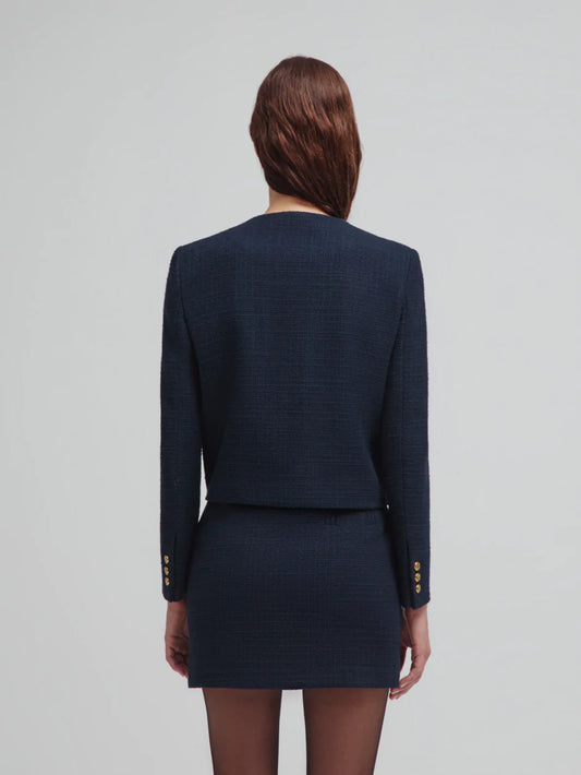 MISSY SHAMO BOLERO NAVY