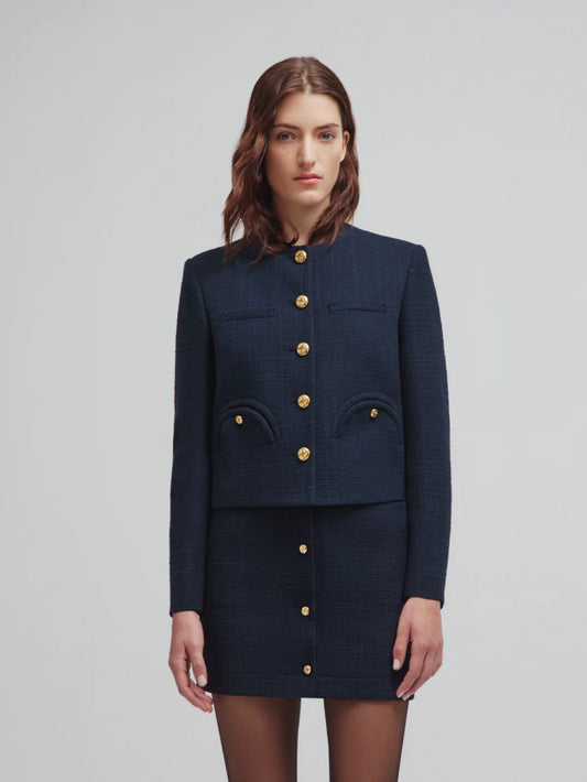 MISSY APPALOOSA MINI SKIRT NAVY