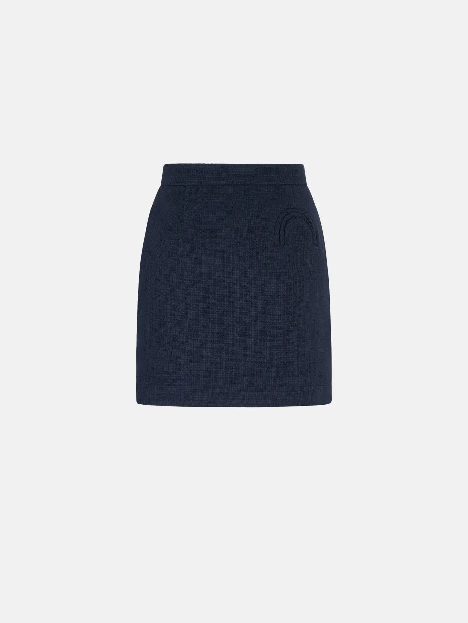 MISSY APPALOOSA MINI SKIRT NAVY