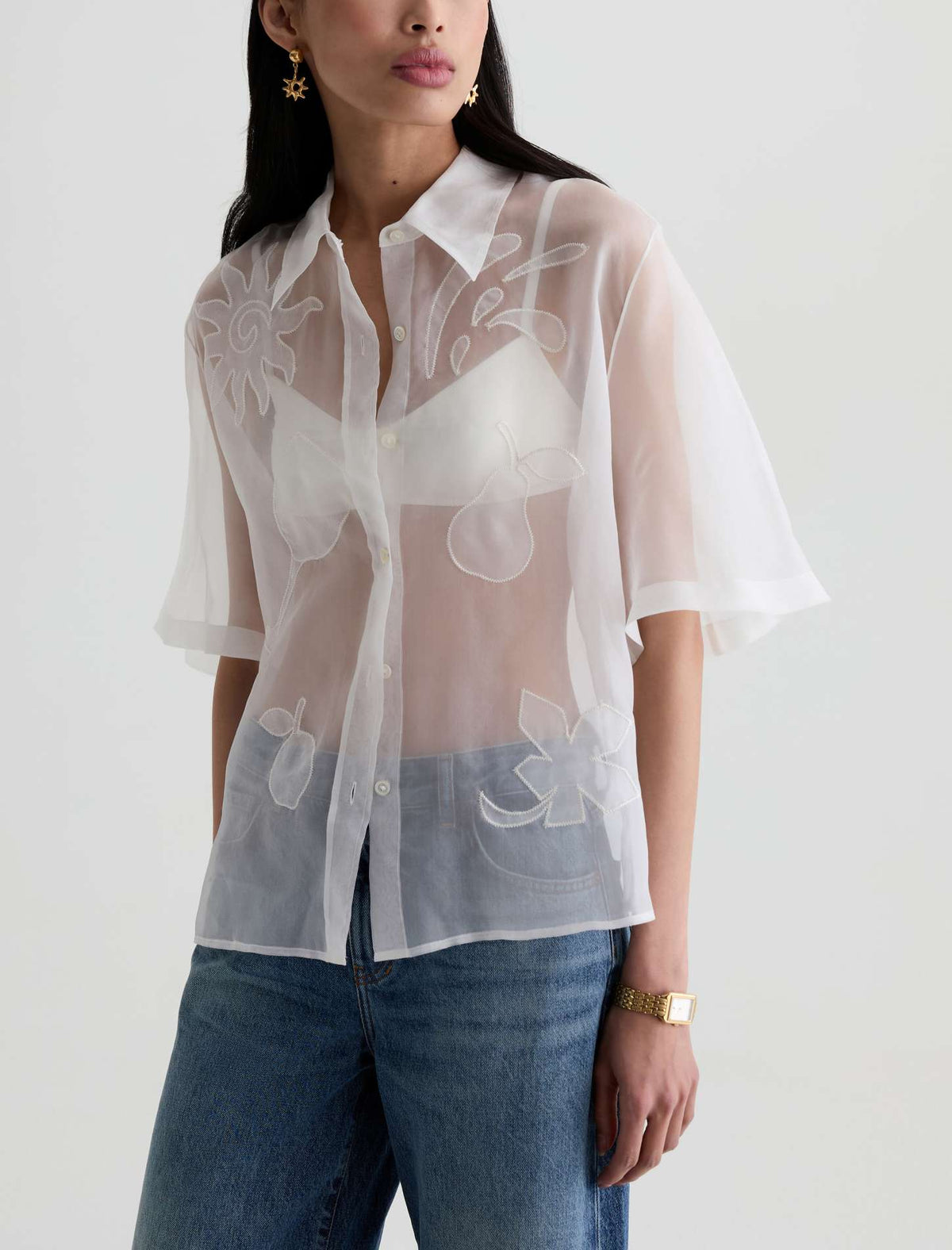 EMMA TOP IN TIPSY SUN by AG JEANS