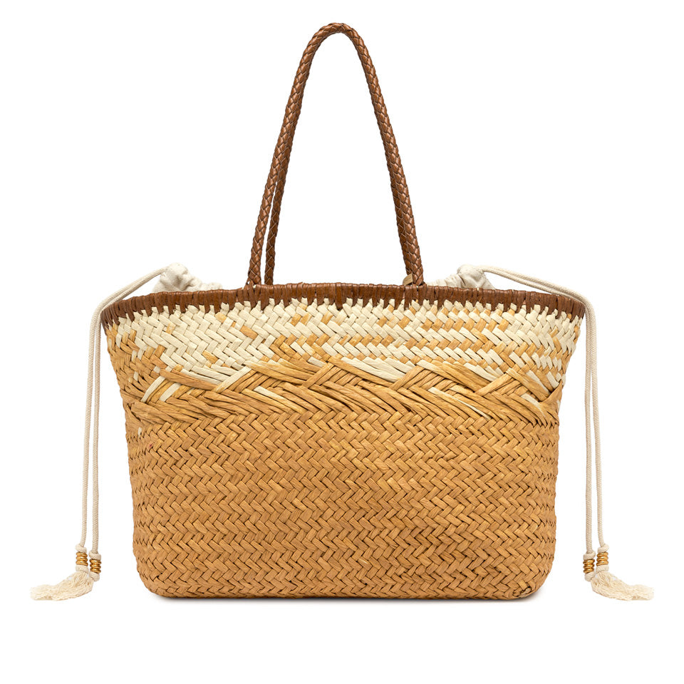 Paloma Bag In Naturale by Gianni Chiarini at MOYA