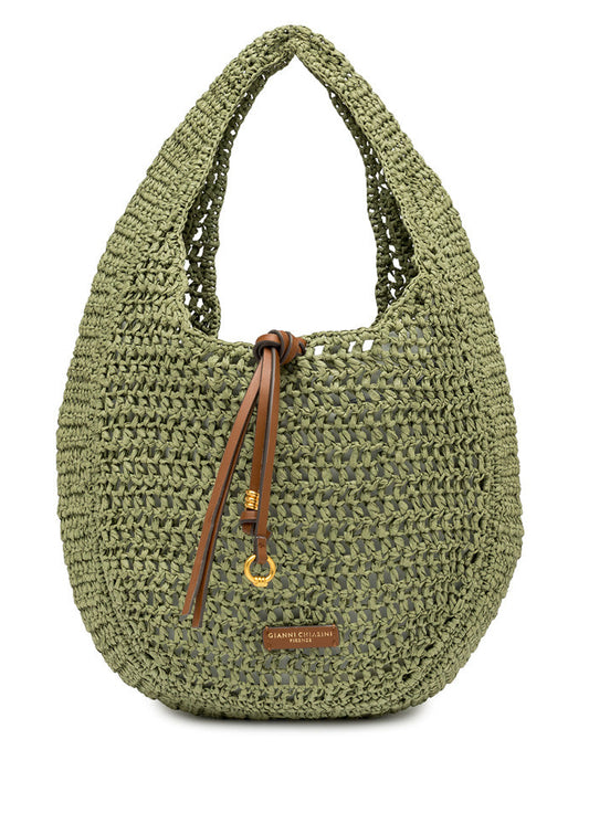 Nefeli Bag In Taiga by Gianni Chiarini at MOYA
