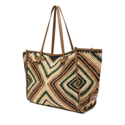 MARCELLA BAG WILLOW RAFFIA