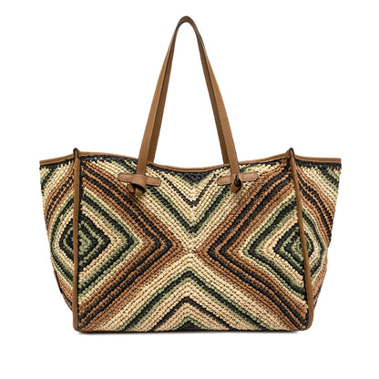 MARCELLA BAG WILLOW RAFFIA