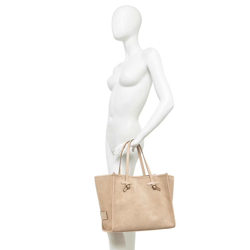 MARCELLA BAG NUDE SUEDE