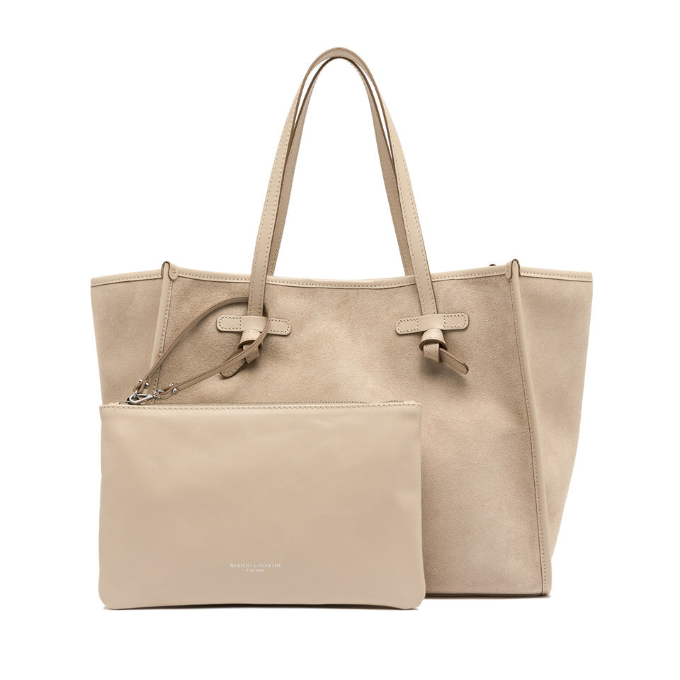 MARCELLA BAG NUDE SUEDE