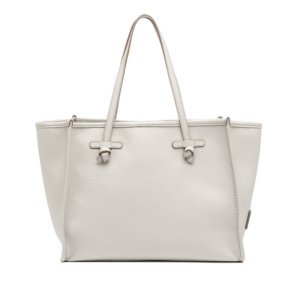 MARCELLA BAG LEATHER SABBIA