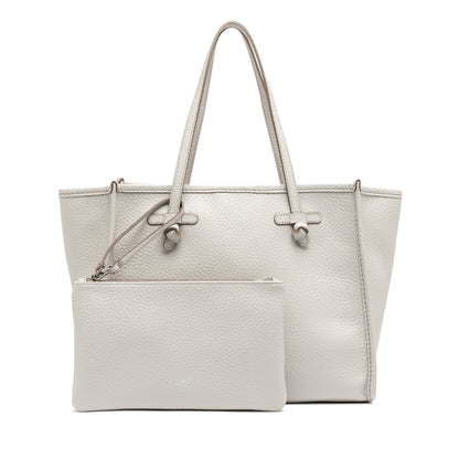 MARCELLA BAG LEATHER SABBIA
